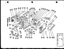 INTERIOR PARTS Diagram and Parts List for FC24-3H-1 P5430254R Amana Air Conditioner