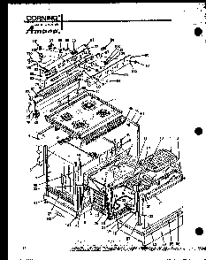 Section 7 Diagram and Parts List for ARC-2B P85122-2S Amana Range
