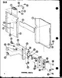CONTROL PARTS Diagram and Parts List for ES218D3ML P6753512R Amana Air Conditioner
