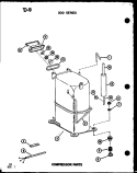 COMPRESSOR PARTS Diagram and Parts List for ES218D3ML P6753512R Amana Air Conditioner