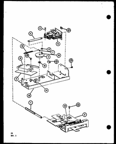 (rcr1020/p8576801s) (rcc1020/p8576901s) (rcc1020/p8576902s) (rcc1020/p8576903s) (rcr720/p8576701s) Diagram and Parts List for RVH6C P8540104S Amana Range