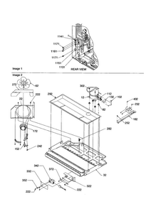 Machine Compartment Diagram and Parts List for BRD18V1E-P1326501WB  Amana Refrigerator