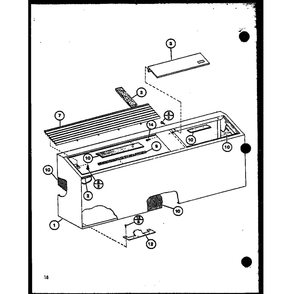 Part Location Diagram of C6411801 Whirlpool DISCONTINUED