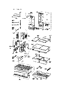 Freezer Door/Handles Diagram and Parts List for 11173037911  Kenmore Refrigerator