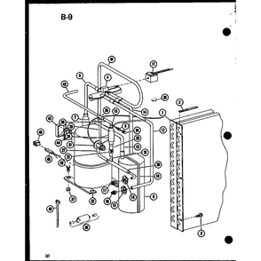 Diagram 6 Diagram and Parts List for ERHQ18-W01C P68522-5C Amana Air Conditioner