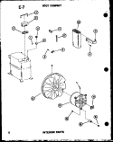 Part Location Diagram of D6711861 Whirlpool CAPACITOR