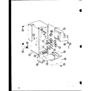 Diagram 3 Diagram and Parts List for EBCH2405M-A P68580-2C Amana Air Conditioner
