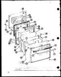 Page 5 Diagram and Parts List for ARR305 P8523503S Amana Range
