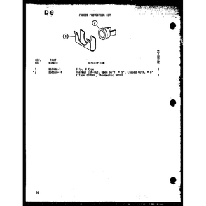 Diagram 3 Diagram and Parts List for RC903-30A P67156-2R Amana Air Conditioner