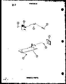 Damper Parts Diagram and Parts List for 8P-5L P54973-21R Amana Air Conditioner