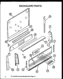 GUARD PARTS Diagram and Parts List for RSK3700UWW P1141247NWW Amana Range