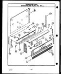 BACKGUARD PARTS MODELS RSS 352 Diagram and Parts List for  Caloric Range