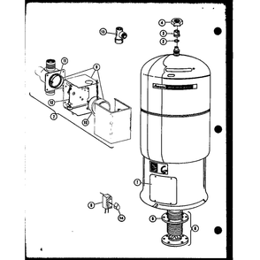 Part Location Diagram of R0156536 Whirlpool Heat exchanger