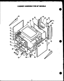 Page 1 Diagram and Parts List for GBP26DC  Amana Range