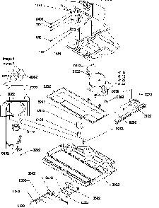 Machine Compartment Assy Diagram and Parts List for BX21TW-P1196512WW  Amana Refrigerator