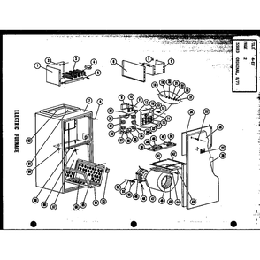 Part Location Diagram of M0851003 Whirlpool Pump Housing