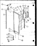 REF DOOR Diagram and Parts List for P1121906W L Litton Refrigerator