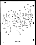 CAVITY ASSY Diagram and Parts List for SDI22W P6035032W Amana Refrigerator