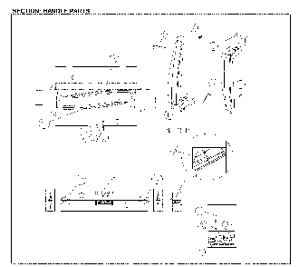 Handle Parts Diagram and Parts List for 11161205714  Kenmore Refrigerator