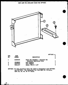 (d6772301) Diagram and Parts List for D6777001 P6777001 Amana Air Conditioner
