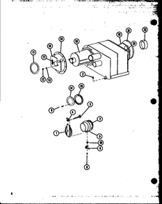 Part Location Diagram of R0182024 Whirlpool Gasket-burner mtg