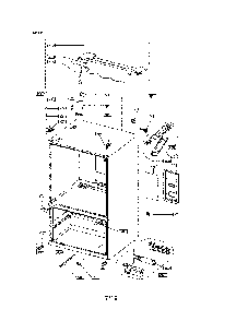 Cabinet Diagram and Parts List for 11173302911  Kenmore Refrigerator