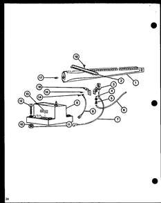 Part Location Diagram of R0174053 Whirlpool Tube, pilot