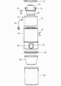 Part Location Diagram of 59644107 Maytag Bolt hrdwr