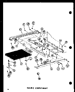 Condenser Diagram and Parts List for SR19F1-G-P77000-8WG  Amana Refrigerator