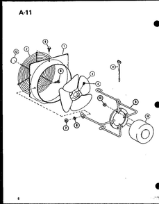 Diagram 2 Diagram and Parts List for ERHQ24-W01C P68522-6C Amana Air Conditioner
