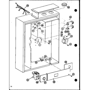 Part Location Diagram of C0633601 Whirlpool DISCONTINUED