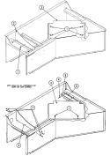 LINT COOP ASSEMBLY Diagram and Parts List for  Maytag Dryer