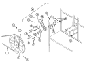 IDLER BEARING ASSEMBLY Diagram and Parts List for  Maytag Dryer