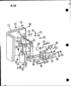 Diagram 3 Diagram and Parts List for ERHQ24-W01C P68522-6C Amana Air Conditioner