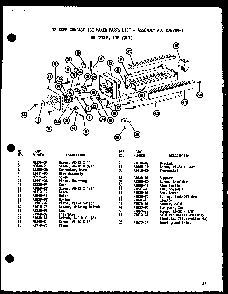 12 Cube Compact Ice Maker Diagram and Parts List for SLDI25F-P7642102W  Amana Refrigerator