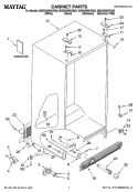 Part Location Diagram of W10142180 Whirlpool Wiring Sheet