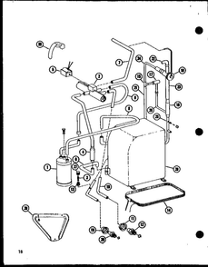 Diagram Diagram and Parts List for RHQ60-001 P55201-51C Amana Air Conditioner