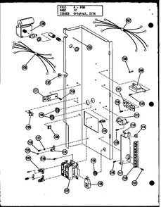 Part Location Diagram of C5992101 Maytag WIRING HARNESS-COMP