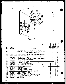 Section 4 Diagram and Parts List for UF12K-AG P60250-9WG Amana Freezer