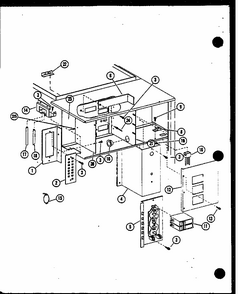(ebch4210ma/p9999501c) (ebch6010ma/p9999503c) Diagram and Parts List for D67770-1 P67770-1 Amana Air Conditioner