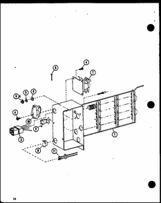 (ebch4210ma/p9999501c) (ebch4810ma/p9999502c) (ebch6010ma/p9999503c) Diagram and Parts List for D67770-1 P67770-1 Amana Air Conditioner