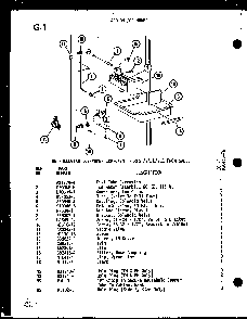Section 2 Diagram and Parts List for ESBFC-16D-C-P74935-1WC  Amana Refrigerator