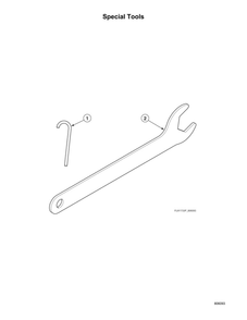 Special Tools Diagram and Parts List for  Speed Queen Washer Dryer Combo