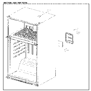 Total Refrigerator Assembly Diagram and Parts List for 11161205713  Kenmore Refrigerator