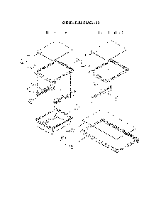 Shelf - Full Glass Diagram and Parts List for 11160515912  Kenmore Refrigerator