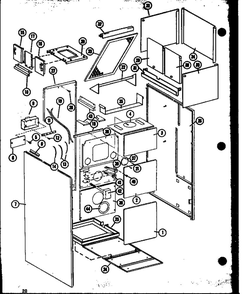 Part Location Diagram of R0178599 Whirlpool Panel-kick