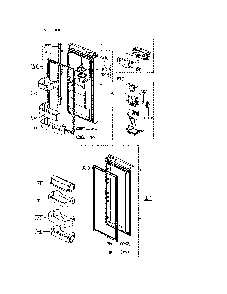 Refrigerator Door Diagram and Parts List for 11173037911  Kenmore Refrigerator