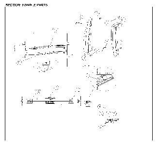 Handle Parts Diagram and Parts List for 11161209713  Kenmore Refrigerator