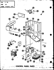 Diagram 2 Diagram and Parts List for PK5-3J P54629-4C Amana Air Conditioner