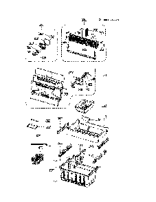 Freezer Section Diagram and Parts List for 11175032020  Kenmore Refrigerator